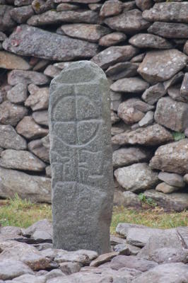 Stone Near Gallarus Oratory, Dingle Peninsula, Co Kerry
