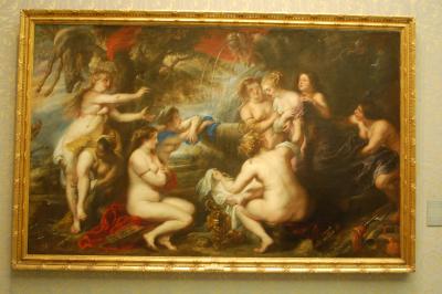 Ruben's Diana y sus Ninfas sorpendidas por Satiros, Prado Museum