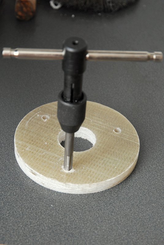 Tapping The Backing Plate
