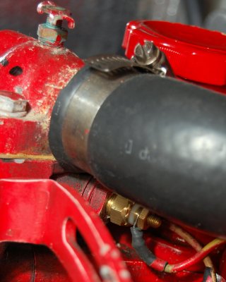 Close Up of Temperature Sending Unit