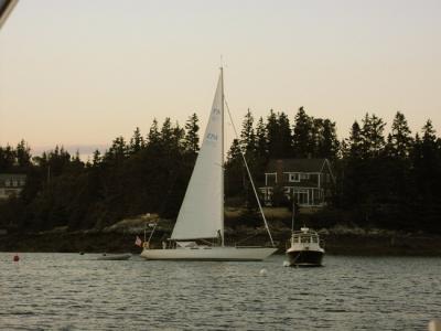 Entering Pulpit Harbor