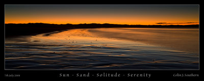 Sun - Sand - Solitude - Serenity