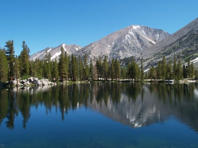 P7062345 Reflection - unnamed pond north of Arrowhead Lake.JPG