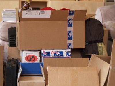 Boxes and Boxes of resupply stuff
