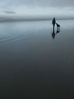 Walking on the Beach