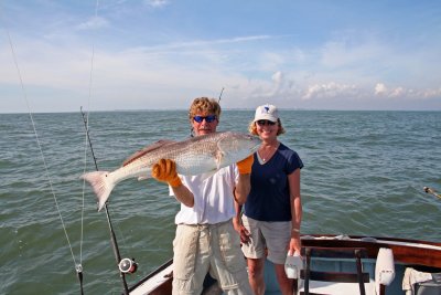 Nancy's Redfish with Captain Tommy