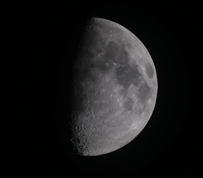 Moon thru Burgess 91mm