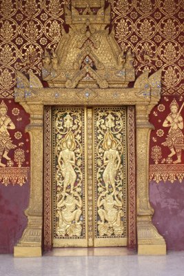 The temple door