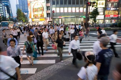 Lot of People in Tokyo