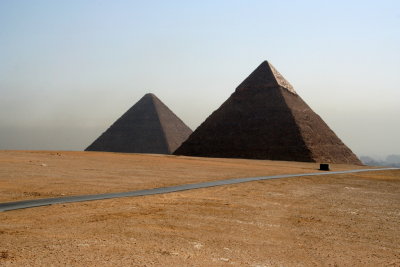 Pyramids at Giza Plateau