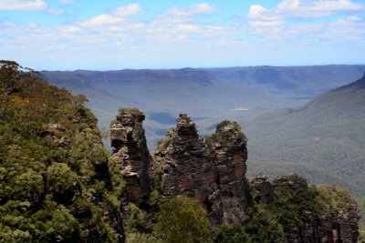 Three Sisters Rock Formation