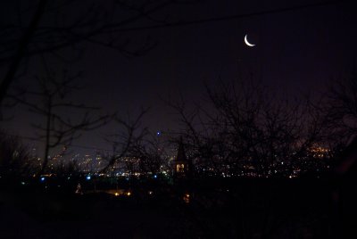 Qubec, au clair de lune