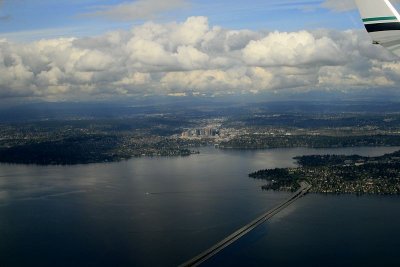 Seattle from the air