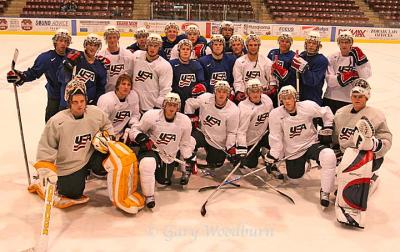 World Junior Hockey Championship Exhibition games 2005