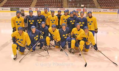 Sweden's World Junior Hockey team