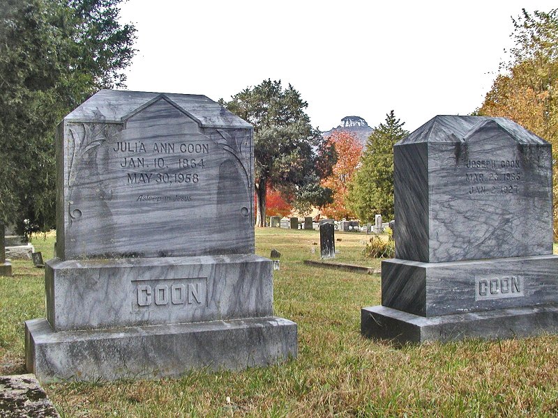 Julia Ann Warden (1864-1958) and Joseph Coon (1865-1927)