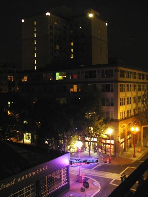 Night Scene on Everett Street
