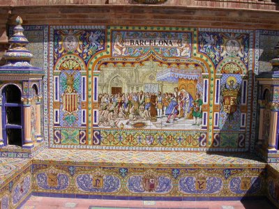 Mosaic of Barcelona