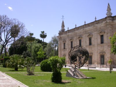 University gardens, Seville