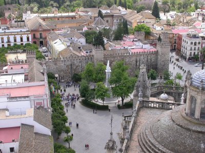 View from the Cathedral, Seville