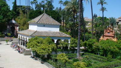 Jardines del Alczar, Seville