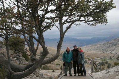 Monmouth Springs cold, blistery hike