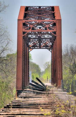 Brazos River RR Trestle FM1093