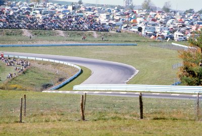 Hill leading up to turn 9
