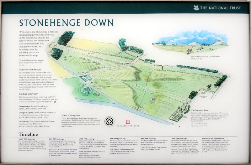 May 17, Stonehenge Map