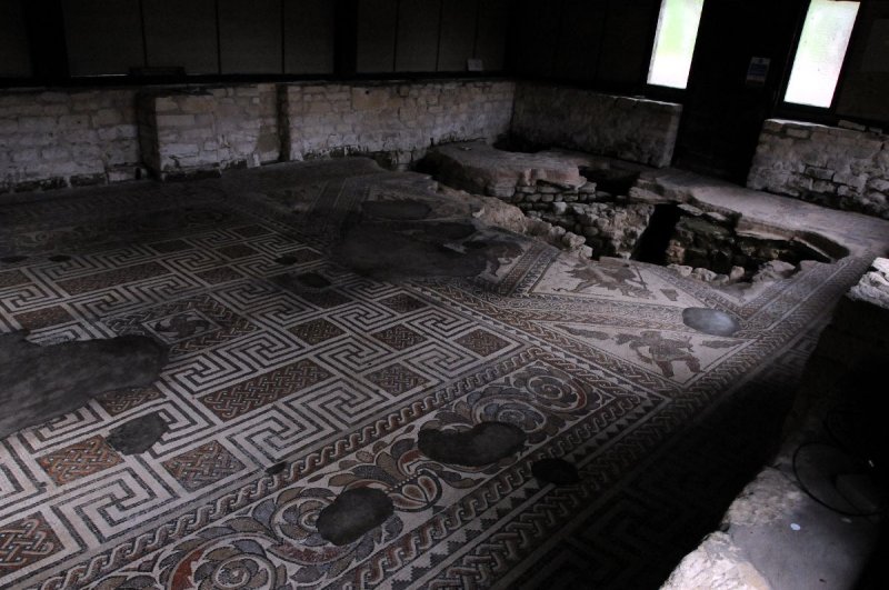 May 22, Chedworth Roman Villa Bath House