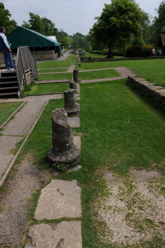 May 22, Chedworth Roman Villa