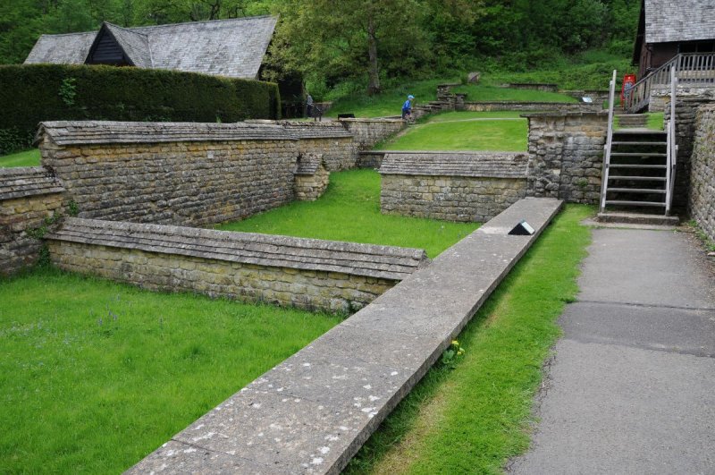 May 22, Chedworth Roman Villa South Wing