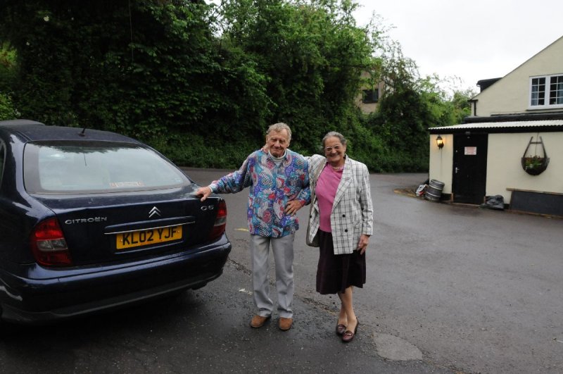 May 25, Peter & Hilary Rost.