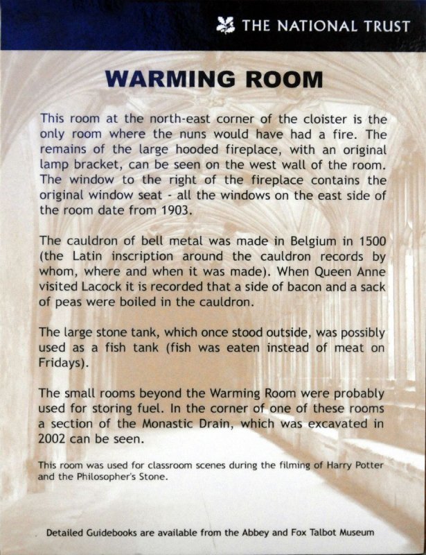 May 26, Warming Room Sign