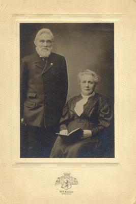 Frank E. Morgan Foster's Brother James and Wife