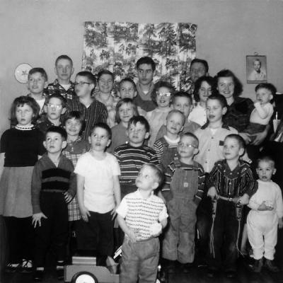 Grandchildren of A. H. and Sarah Woodcock, 1960