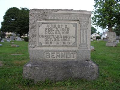 Berndt Family Tombstones