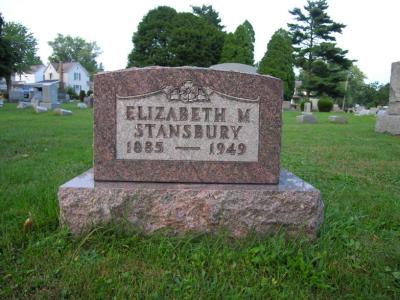 Elizabeth Berndt Stansbury, Maple Grove Cemetery, Dover, Ohio