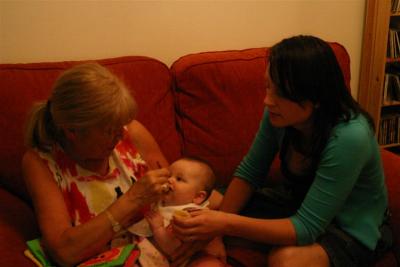 Mum & Granny Frances Feeding