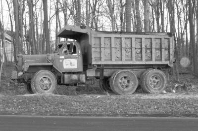 Old Mack Dump Truck