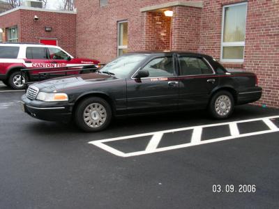 Canton Fire Cheif Car