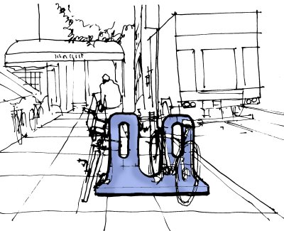 NYCity (Bicycle) Racks Competition Entry, 2008