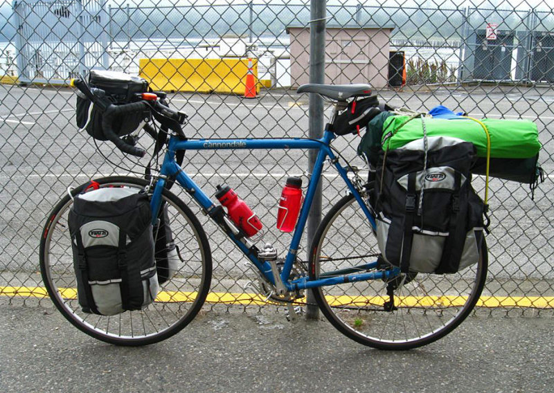 226  Don - Touring Washington - Cannondale Touring touring bike
