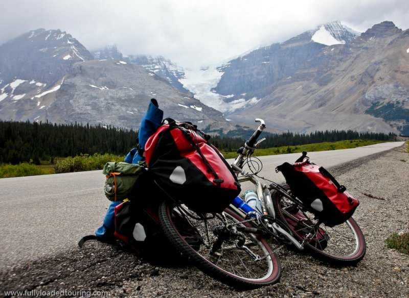 274    Jane - Touring Alberta - Orange P7 touring bike