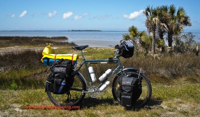 326    Chris - Touring Florida - Surly Long Haul Trucker touring bike