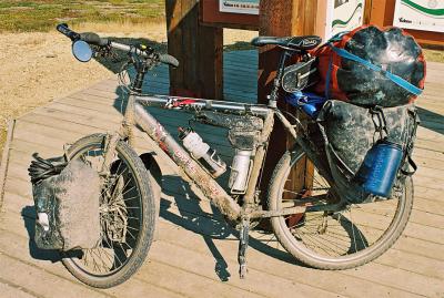 032  Christian - Touring Alaska - Cycle Wolf Tucano touring bike