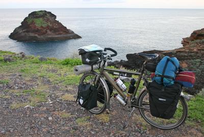 034  Nicolai - Touring through the Canary Islands - Koga Worldtraveller touring bike