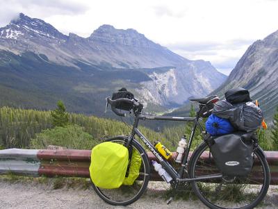 042  Stephen - Touring Alberta - Cannondale T2000 touring bike