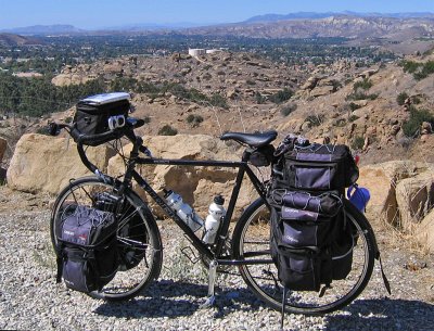 231  Tom - Touring California - Trek 520 touring bike