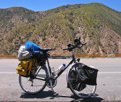 247  Michael - Touring California - Gazelle Medeo touring bike
